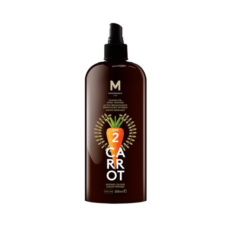 Mediterraneo Sun Aceite Bronceador Zanahoria Bronceado Oscuro Spf2 200ml