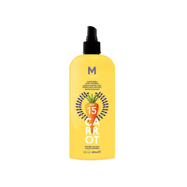 Mediterraneo Sun Crema Solar Zanahoria Bronceado Oscuro Spf15 200ml