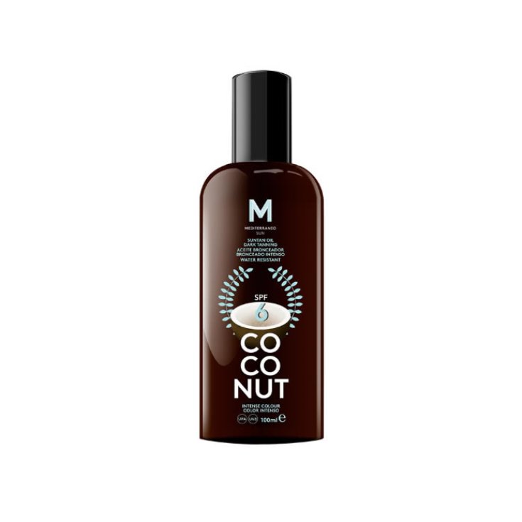 Mediterraneo Sun Aceite Bronceador De Coco Bronceado Oscuro Spf6 100ml