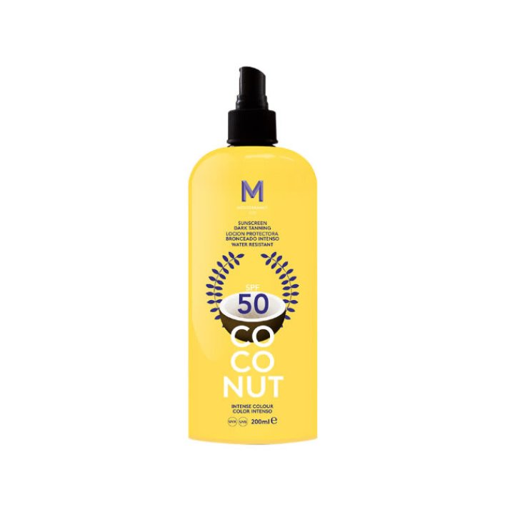 Mediterraneo Sun Crema Solar Coco Bronceado Oscuro Spf50 200ml