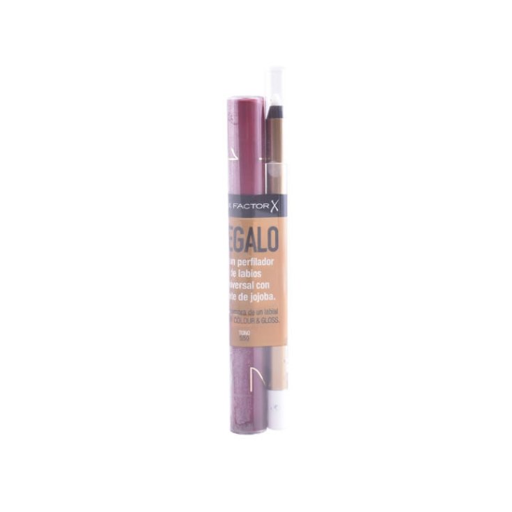 Max Factor Lipfinity Color And Gloss 550 Reflective Ruby + Perfilador de labios