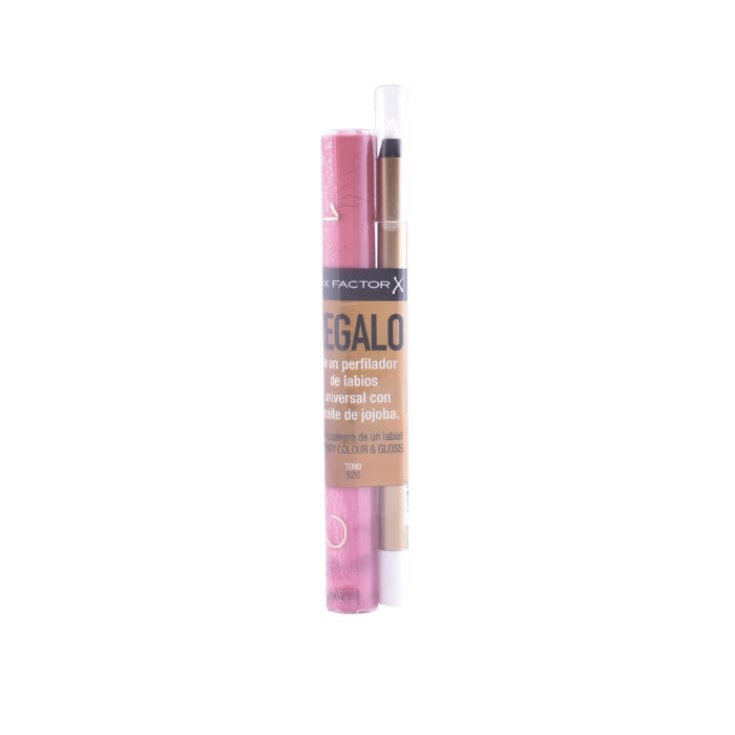 Max Factor Lipfinity Color And Gloss 520 Iluminador Fucsia + Perfilador De Labios