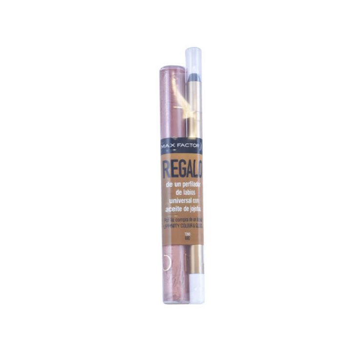 Max Factor Lipfinity Color And Gloss 600 Glowing Sepia + Perfilador de labios
