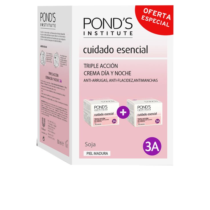 Ponds Institute Esential Care Triple Action 3A Set 2 Partes 2018