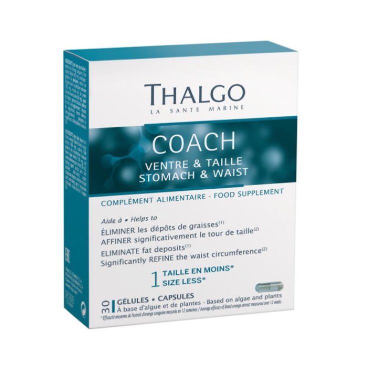 Thalgo Coach Abdomen Y Cintura 30 Cápsulas