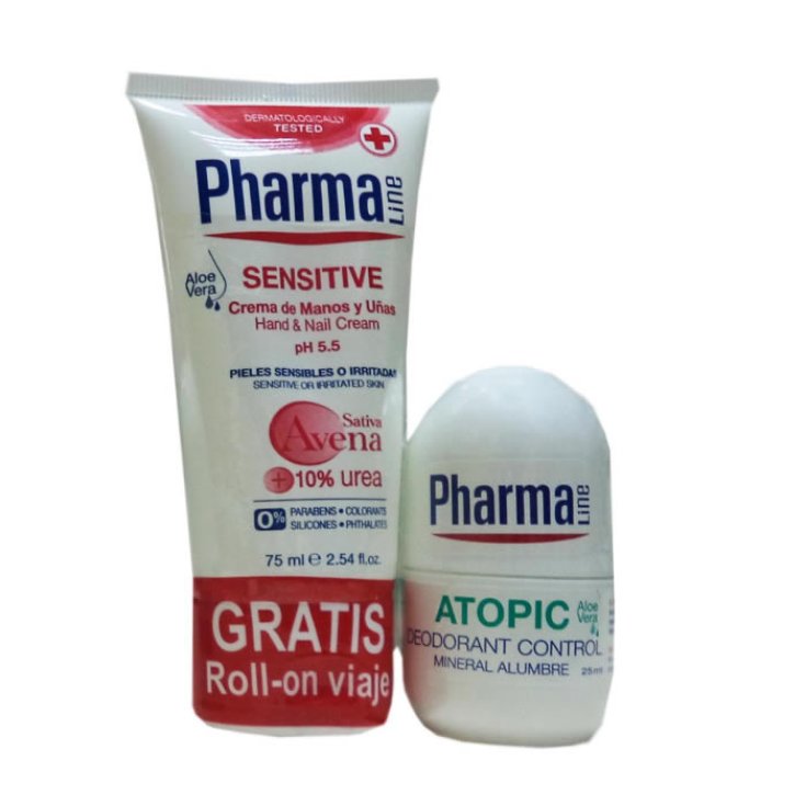 Pharmaline Crema de Manos 75ml & Desodorante Control 25ml Set 2 Piezas