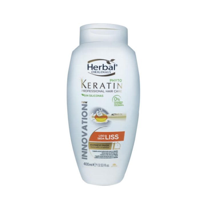 Mascarilla Herbal Hispania Keratin Liss Express 400ml