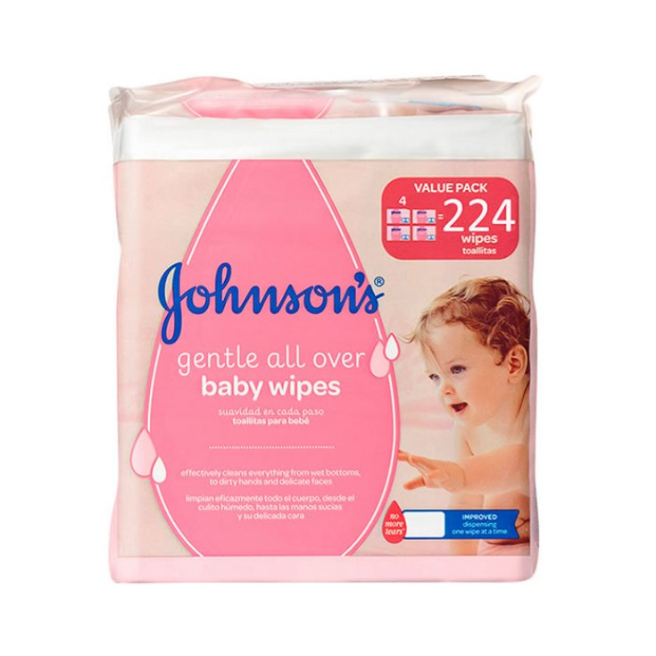Toallitas húmedas Johnson's Baby Gentle All Over