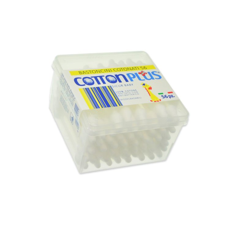 PASTILLAS ALGODÓN PLUS BEBÉ X 56