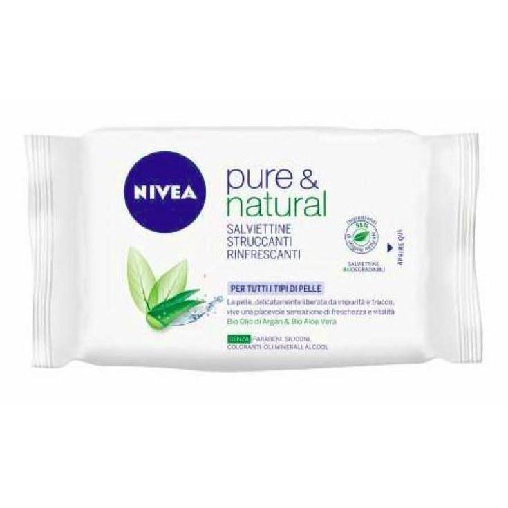 NIVEA N/ GOOD BIO TOALLITA X 25 P