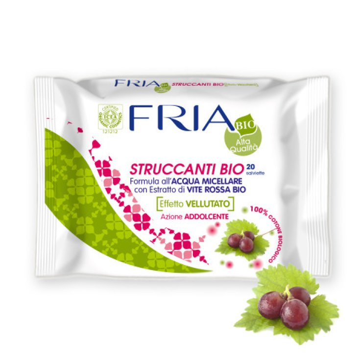 * FRIA SALV DESMAQUILLADOR ORGANICO 20UNDS