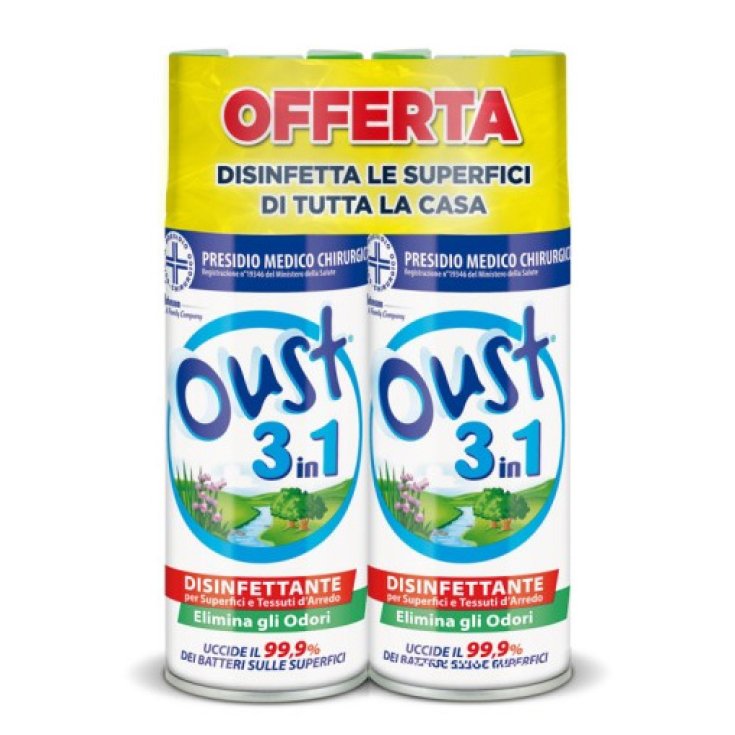 * OUST 3 EN 1 SPRAY 400ML B/PACK