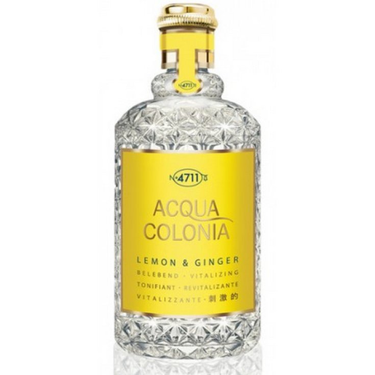 4711 Limón Y Jengibre Agua De Colonia Vaporizador 50ml
