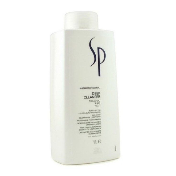 Wella System Professional Champú Limpiador Profundo 1000ml