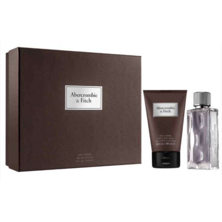 Abercrombie & Fitch First Instinct Man Eau De Toilette Spray 100ml Set 2 Partes 2016