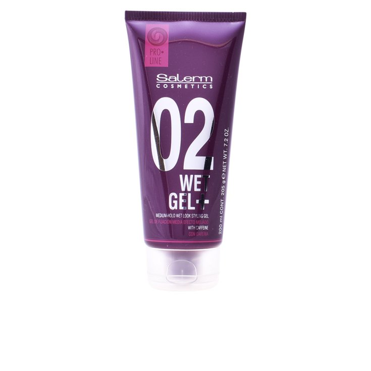 Salerm Cosmetics Wet Gel + Gel Fijación Media Wet Look 200ml