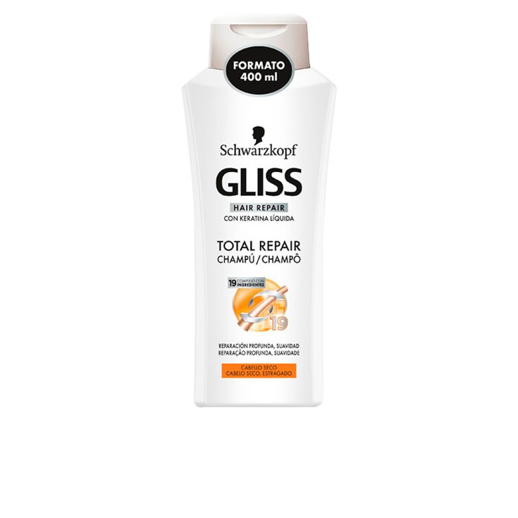 Schwarzkopf Gliss Champú Reparador Total 400ml