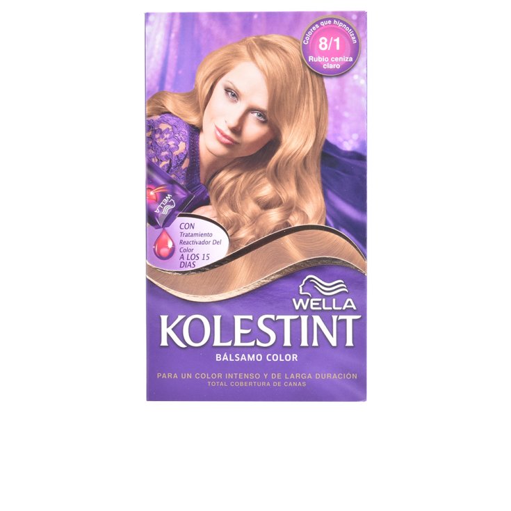 Wella Kolestint Color Bálsamo 8.1 Rubio Claro Ceniza