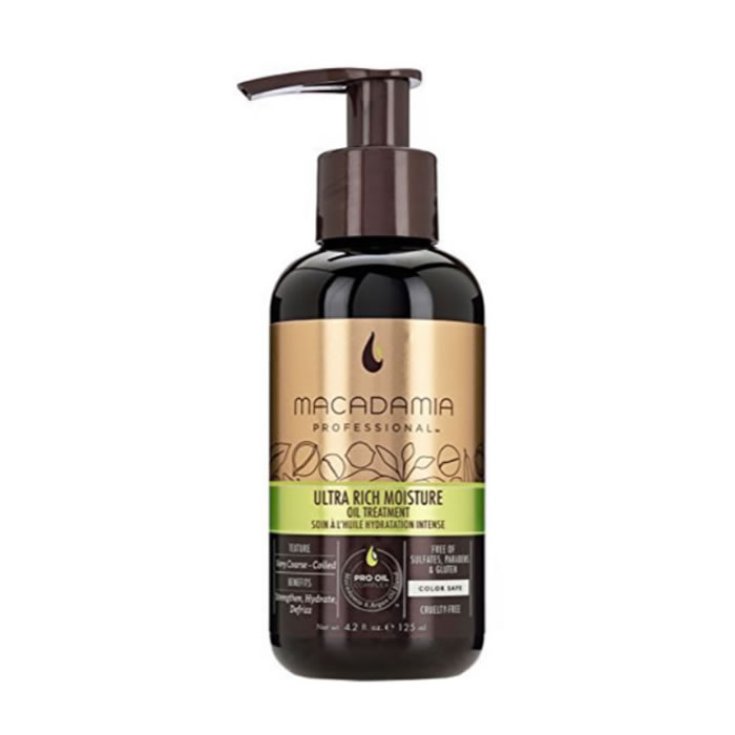Tratamiento de aceite hidratante ultra rico de macadamia 125ml