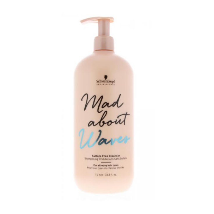 Schwarzkopf Mad About Waves Champú Sin Sulfato 1000ml