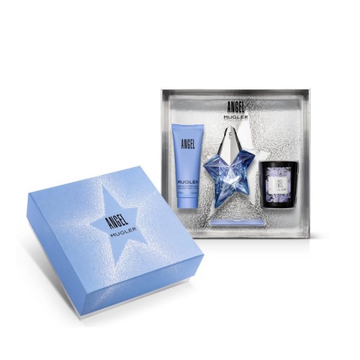 Mugler Angel Eau De Parfum Spray 25ml Set 3 Partes