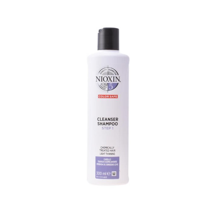 Nioxin System 5 Champú Volumizador Cabello Débil Fino Cabello Tratado Químicamente 300ml