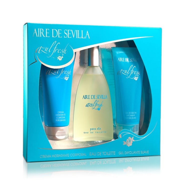 Aire De Sevilla Azul Fresh Eau De Toilette Vaporizador 150ml Set 3 Piezas 2019