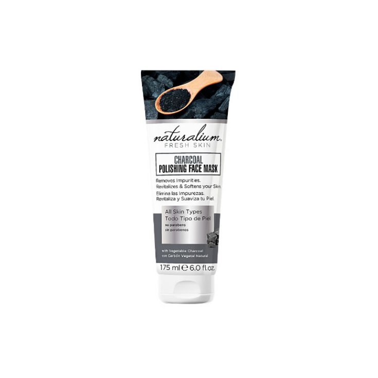 Mascarilla Facial Pulidora de Carbón Naturalium 175ml