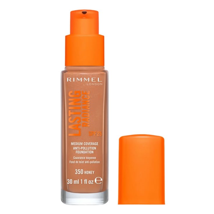 Rimmel London Base de maquillaje Lasting Radiance Spf25 350 Honey 30ml