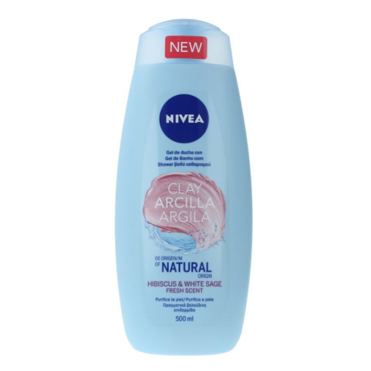 Nivea Arcilla Hibiscus & White Sage Gel de Ducha 500ml