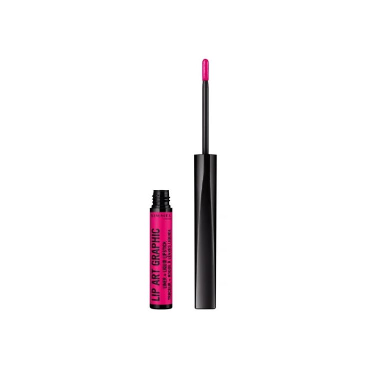 Rimmel London Lip Art Graphic Liner & Liquid Lipstick 870 Own Your Power