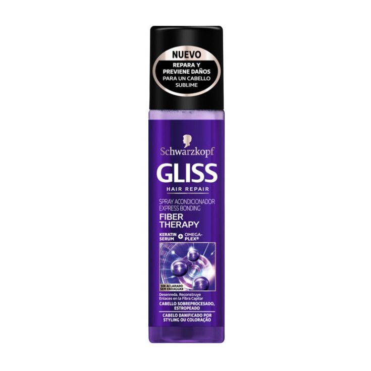 Schwarzkopf Gliss Fiber Therapy Bonding Acondicionador Spray 200ml