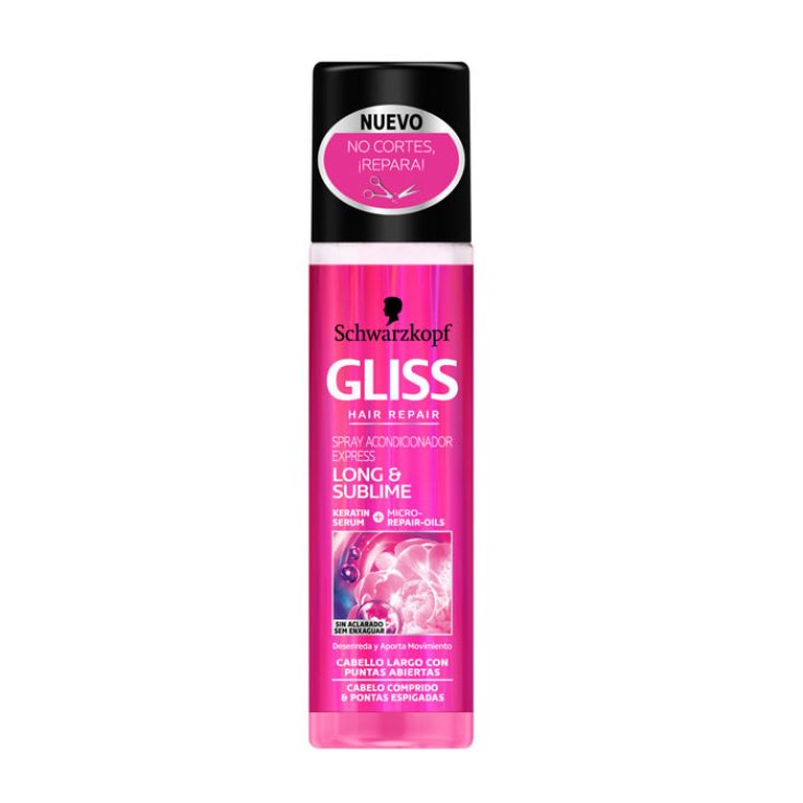 Schwarzkopf Gliss Long And Sublime Acondicionador Spray Express 200ml