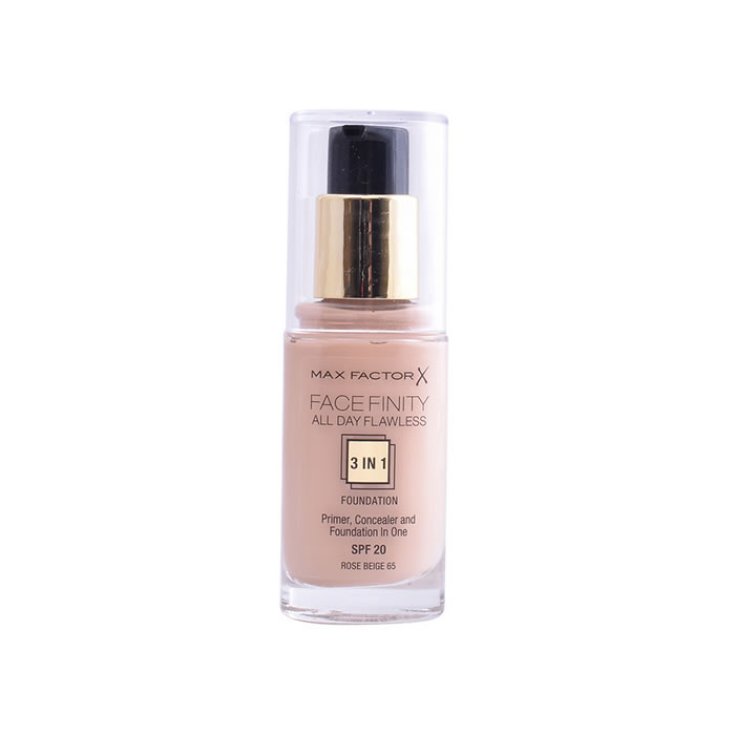 Max Factor Facefinity 3 En 1 Primer, Corrector Y Base De Maquillaje Spf20 65 Rose Beige 30ml