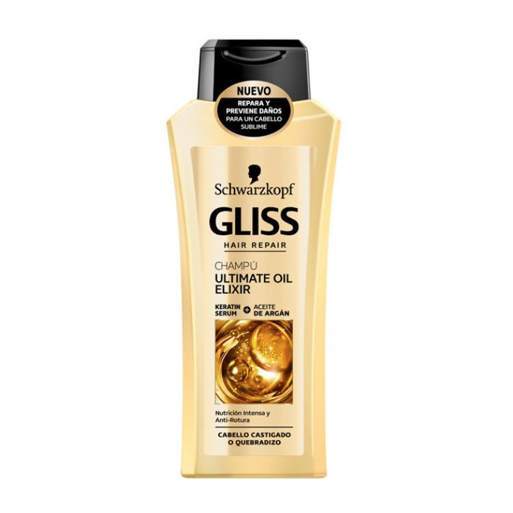 Schwarzkopf Gliss Oil Elixir Champú 400ml