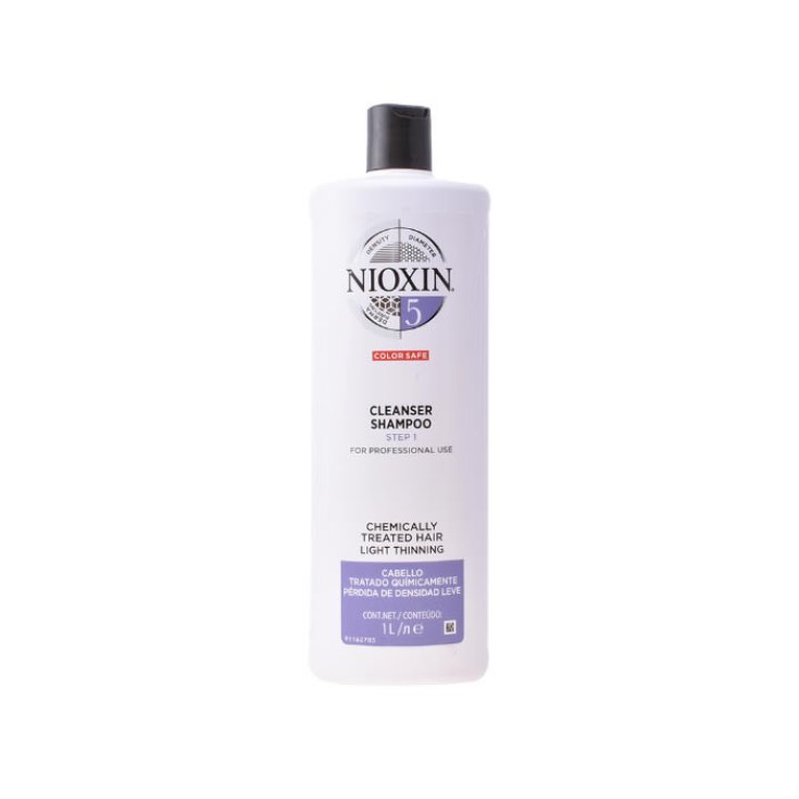 Nioxin System 5 Champú Volumizador Cabello Débil Fino Cabello Tratado Químicamente 1000ml