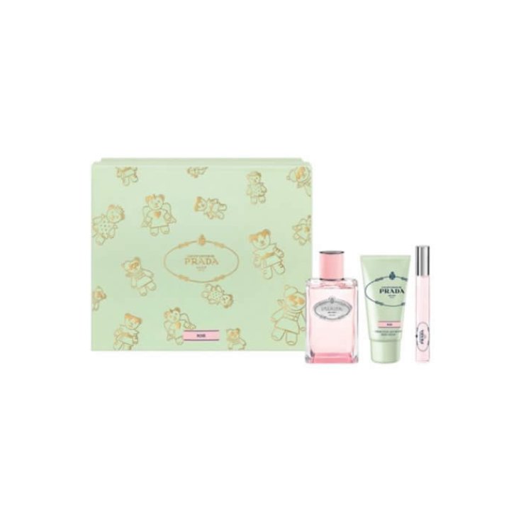 Prada Infusion De Rose Eau De Parfum Spray 100ml Set 3 Partes 2018