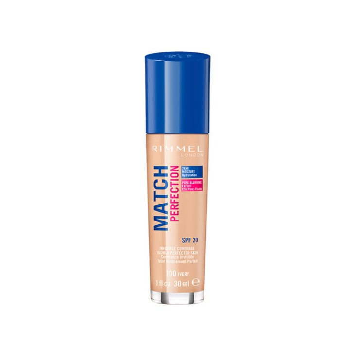 Rimmel London Match Perfection Foundation Spf20 100 Marfil 30ml