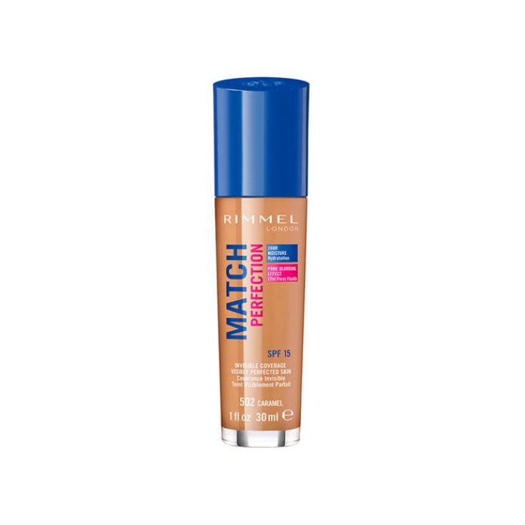 Rimmel London Match Perfection Foundation Spf15 502 Caramelo 30ml