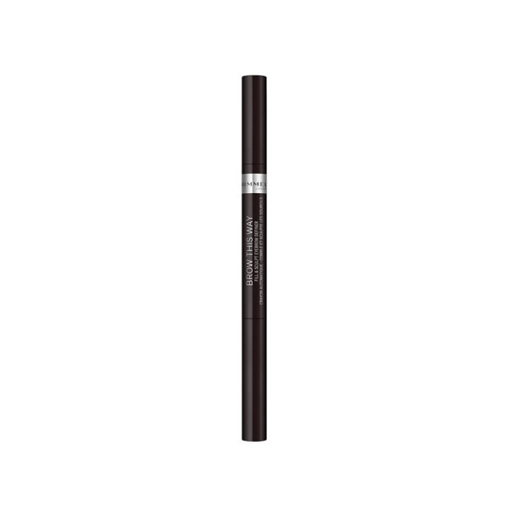 Rimmel London Brow This Way Fill and Sculp Eyebrow Definer 004 Soft Black 0.25g