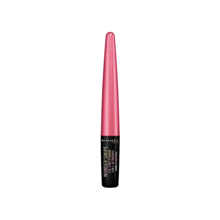 Rimmel London Wonder Swipe 2 en 1 delineador de ojos con purpurina a sombra de ojos 009 Mega Hottie 1,7 ml