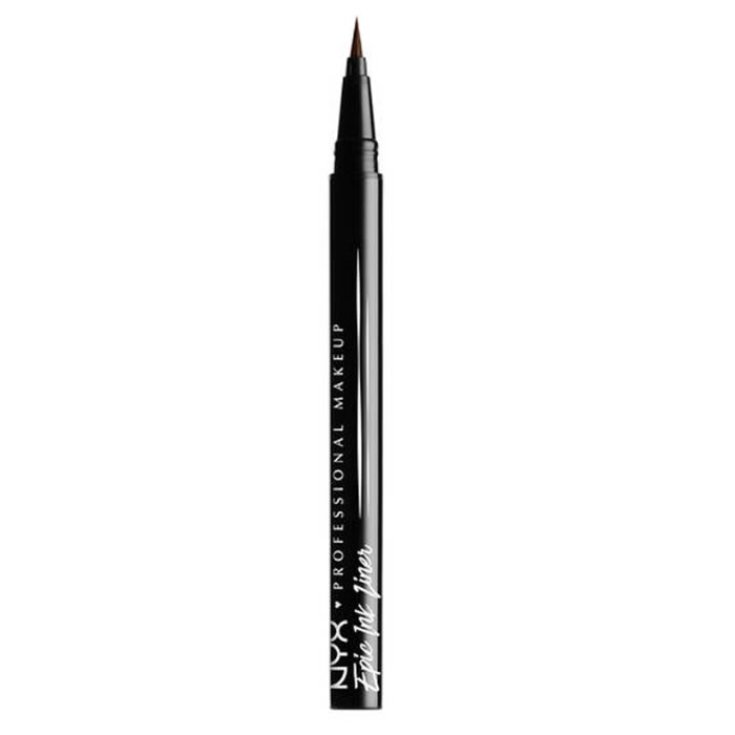 Nyx Epic Ink Liner Delineador de ojos resistente al agua marrón 1ml