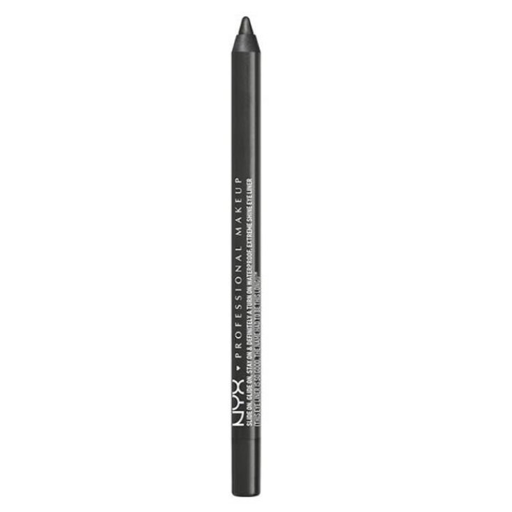 Nyx Slide On Lápiz Delineador de ojos resistente al agua Extreme Shine Gun Metal