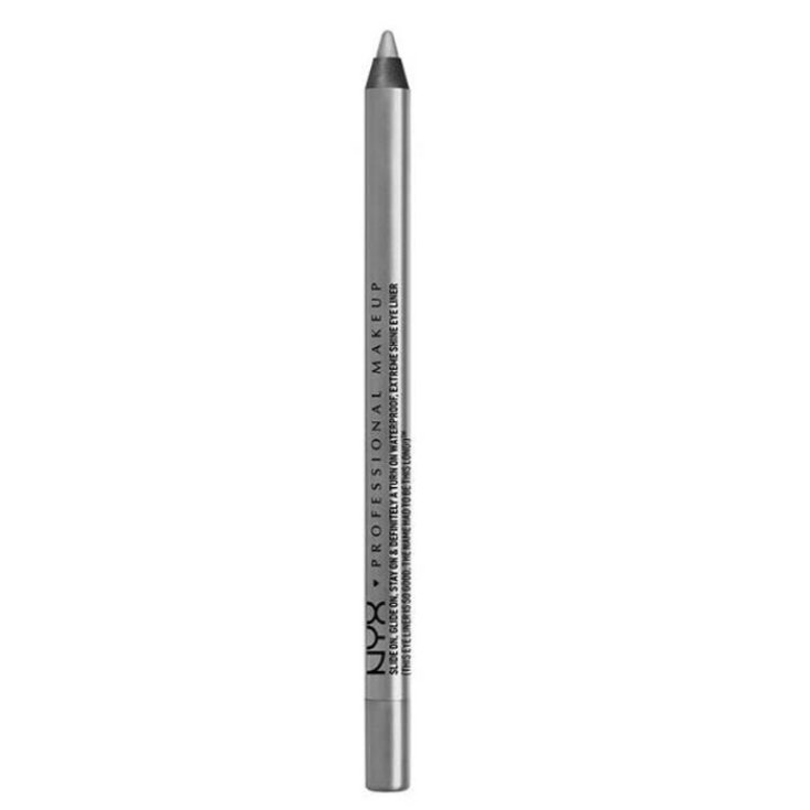 Nyx Slide On Lápiz Delineador de ojos resistente al agua Extreme Shine Platinum