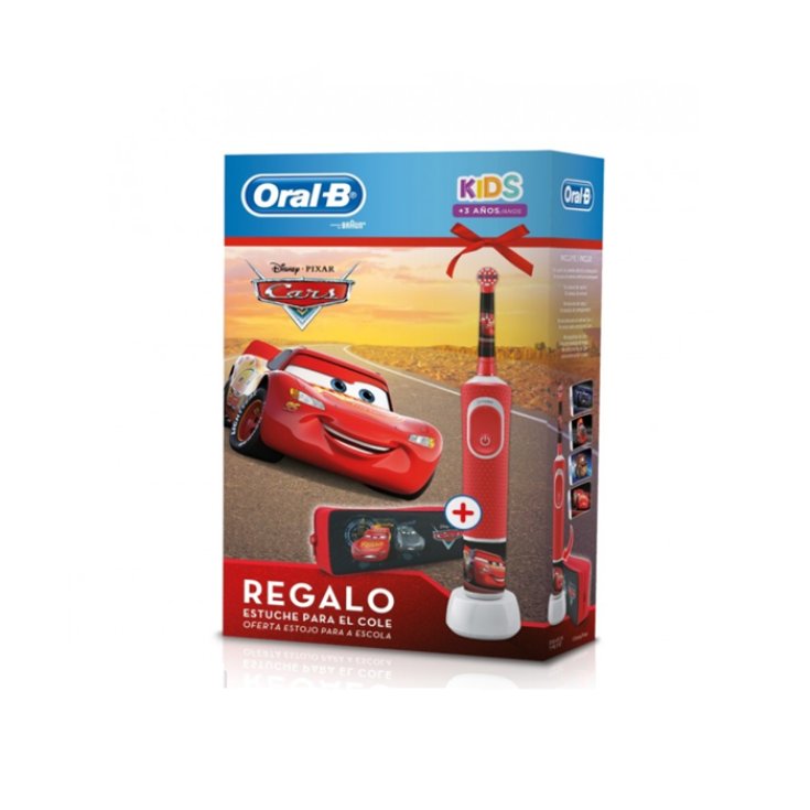 Pack Cepillo de Dientes Eléctrico Oral-B Cars + Caja Regalo