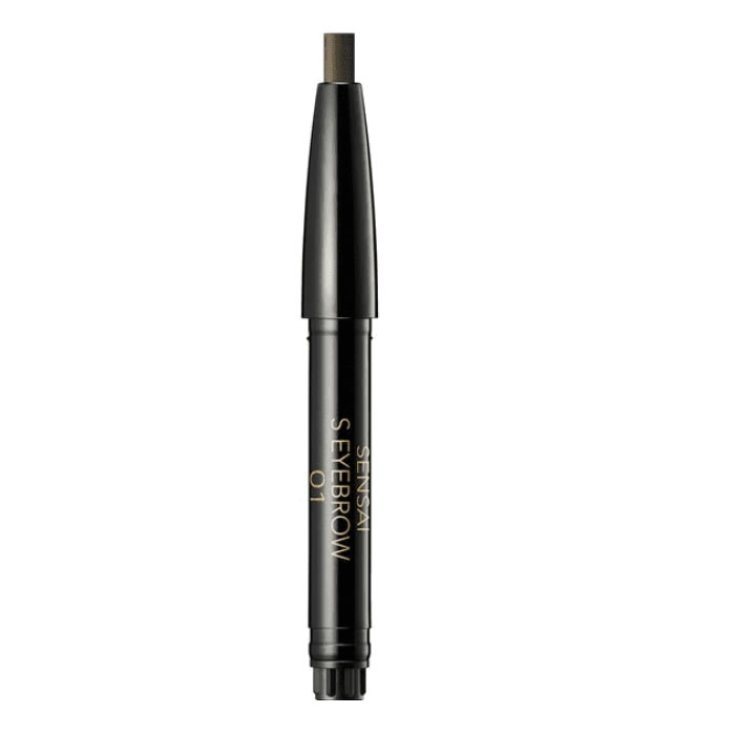 Sensai Colors Styling Lápiz de Cejas Recambio 01 Marrón Oscuro