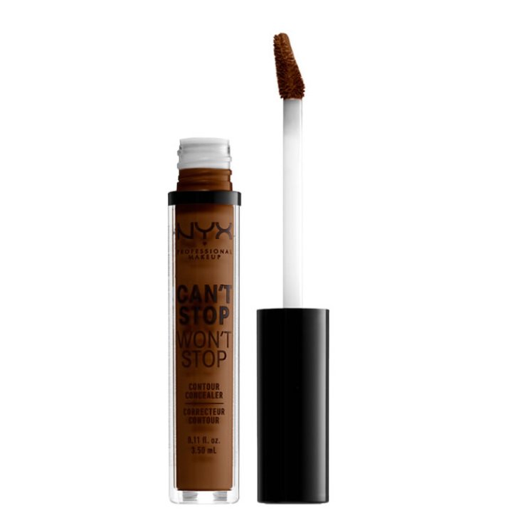 Nyx Can´t Stop Won´t Stop Corrector de Contorno Cobertura Completa Nogal 3.5ml