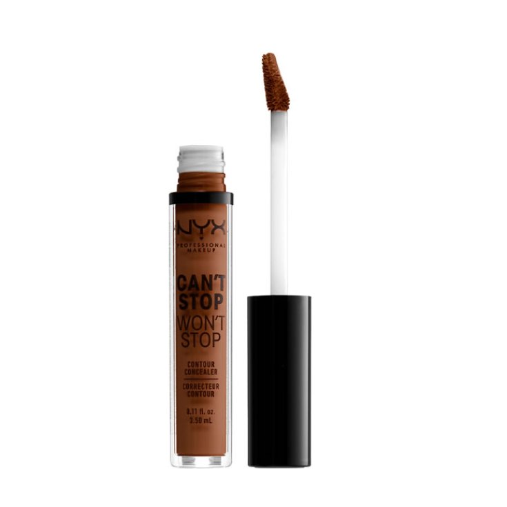 Nyx Can´t Stop Won´t Stop Corrector de Contorno Cobertura Completa Mocha 3,5ml