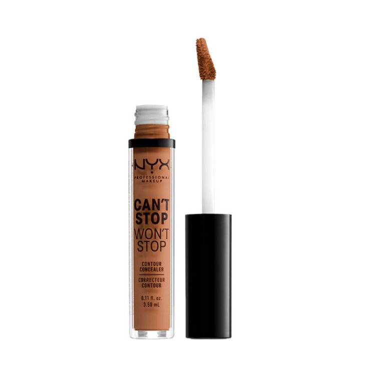 Nyx Can´t Stop Won´t Stop Corrector de Contorno de Cobertura Completa Caoba 3.5ml