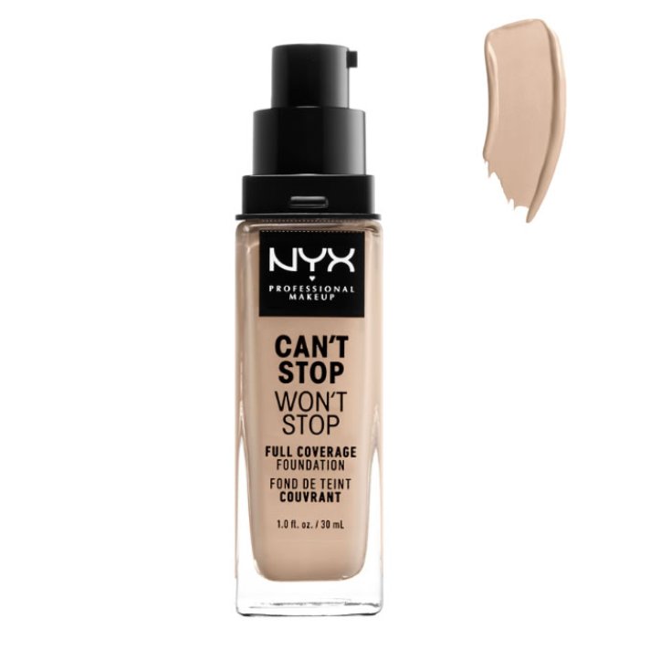 Nyx Can´t Stop Won´t Stop Base Cobertura Total Alabaster 30ml